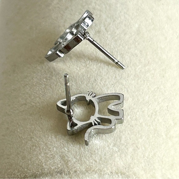 🍂Cute Boho Kitten Design Stud Earrings. - Picture 4 of 7